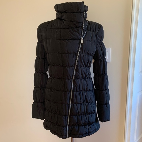 CALVIN KLEIN Medium women’s Black winter coat jacket - Picture 8 of 16